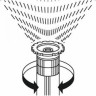 Дождеватель выдвижной GARDENA S 80/300 01566-29.000.00